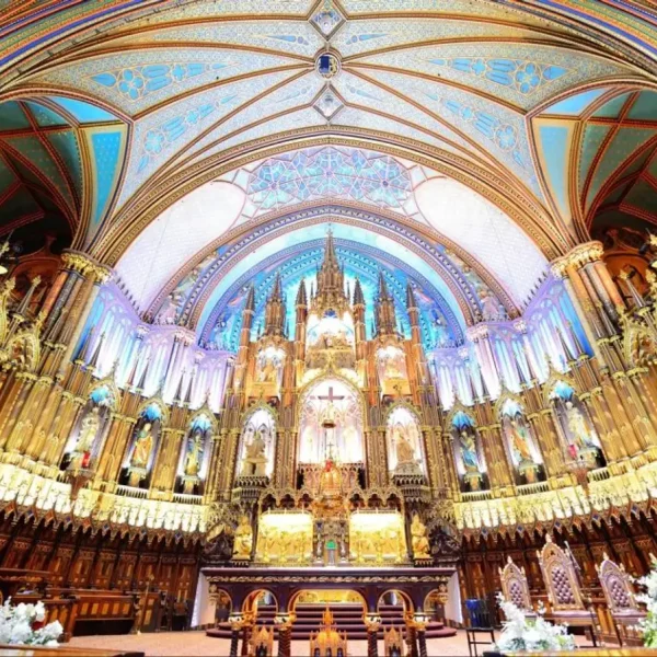 ชมความงามวิหารนอร์ธเทอดาม (Notre Dame Basilica of Montreal)